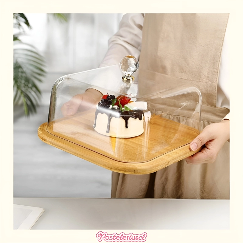 PORTA TORTA PORTA CUPCAKE BASE PARA TORTA 25CM SOPORTE TORTA VITRINA PARA POSTRES - 6