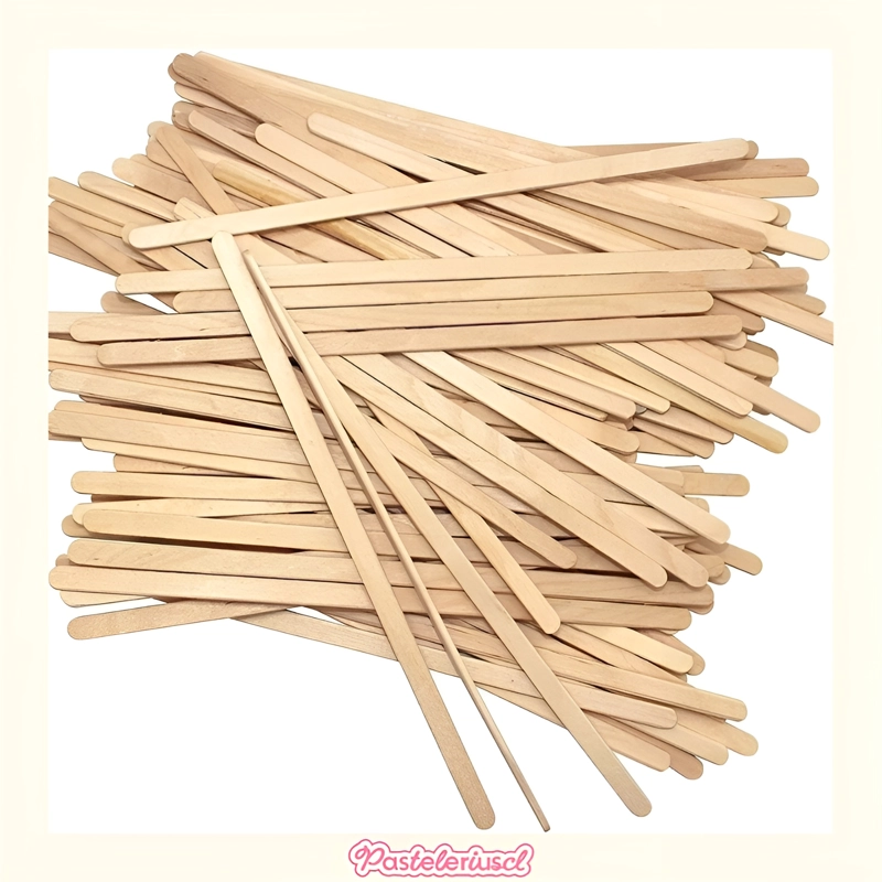 1000 AGITADOR DE CAFE  DE MADERA PALITO REVOLVEDOR CAFE 178MM - 5
