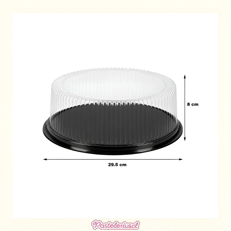 X50 BANDEJAS PARA TORTA PORTA CUPCAKE PORTA TORTAS 29X8CM - 3