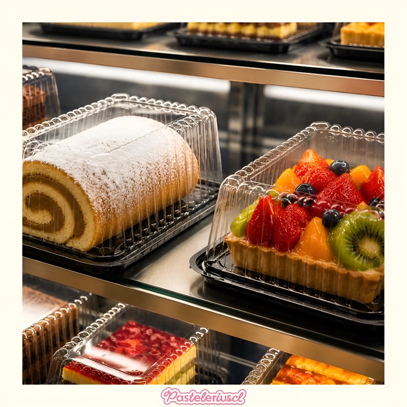 70 BANDEJAS PARA TORTAS PORTA BRAZO DE REINA 28X17X11CM - 2