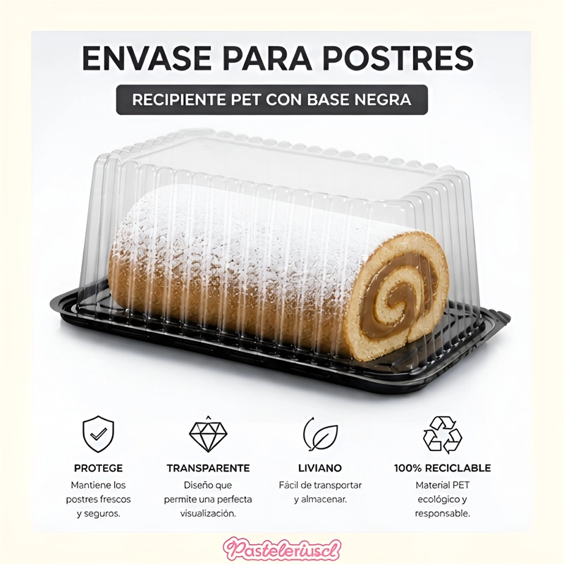 70 BANDEJAS PARA TORTAS PORTA BRAZO DE REINA 28X17X11CM - 7