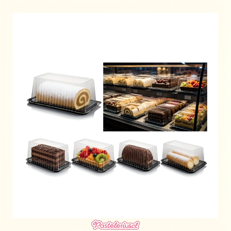 70 BANDEJAS PARA TORTAS PORTA BRAZO DE REINA 28X17X11CM - 9