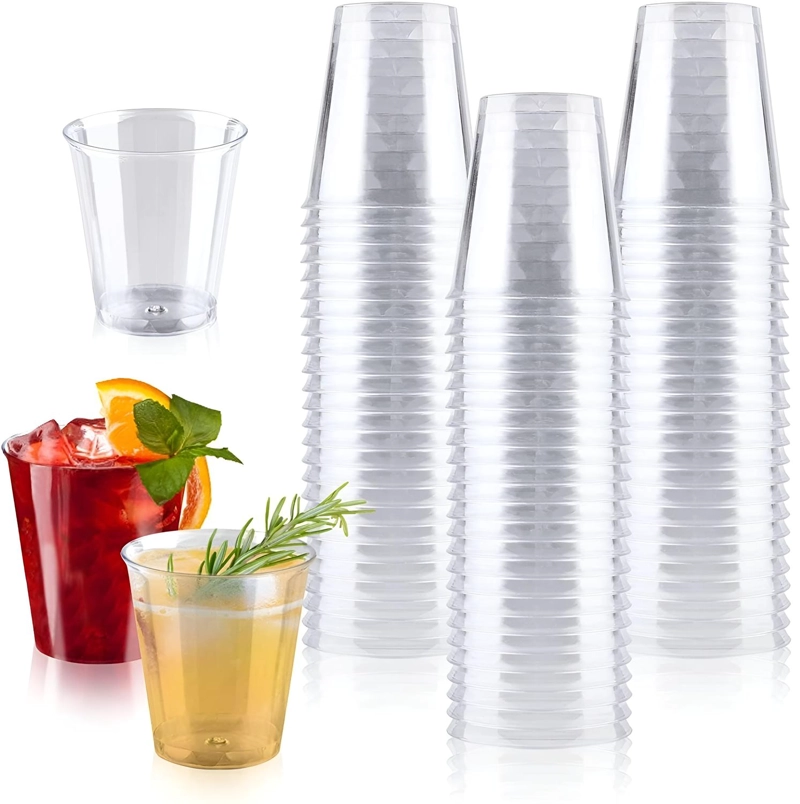 50 VASOS PLASTICOS VASOS POSTRE VASOS ACRILICOS POSTRES 2OZ/60ML - 1