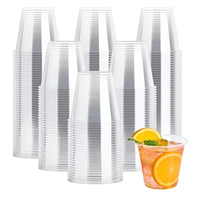 150 VASOS PLASTICOS VASOS DESECHABLES VASO PEQUEÑO 5OZ 148ML - 1