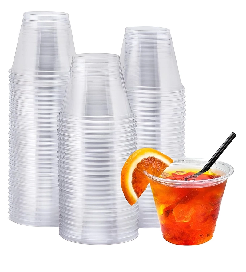 150 VASOS PLASTICOS VASOS DESECHABLES VASO PEQUEÑO 5OZ 148ML - 7