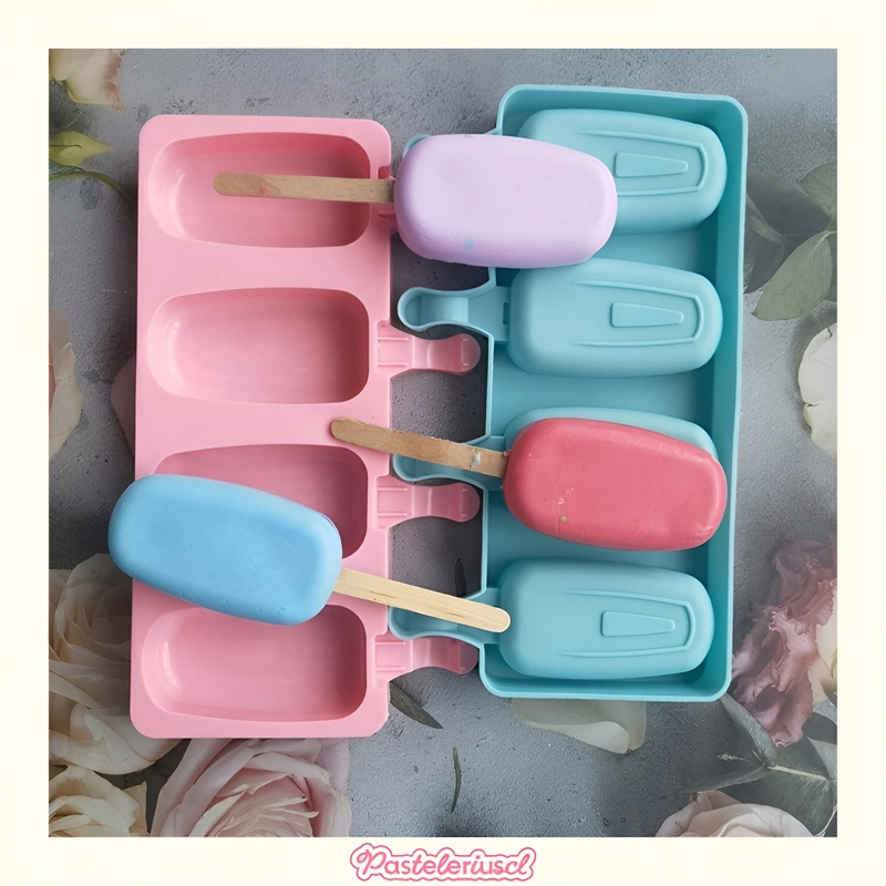 MOLDES DE SILICONA PARA HELADOS MOLDE SILICONA REPOSTERIA HELADO 0417 - 6