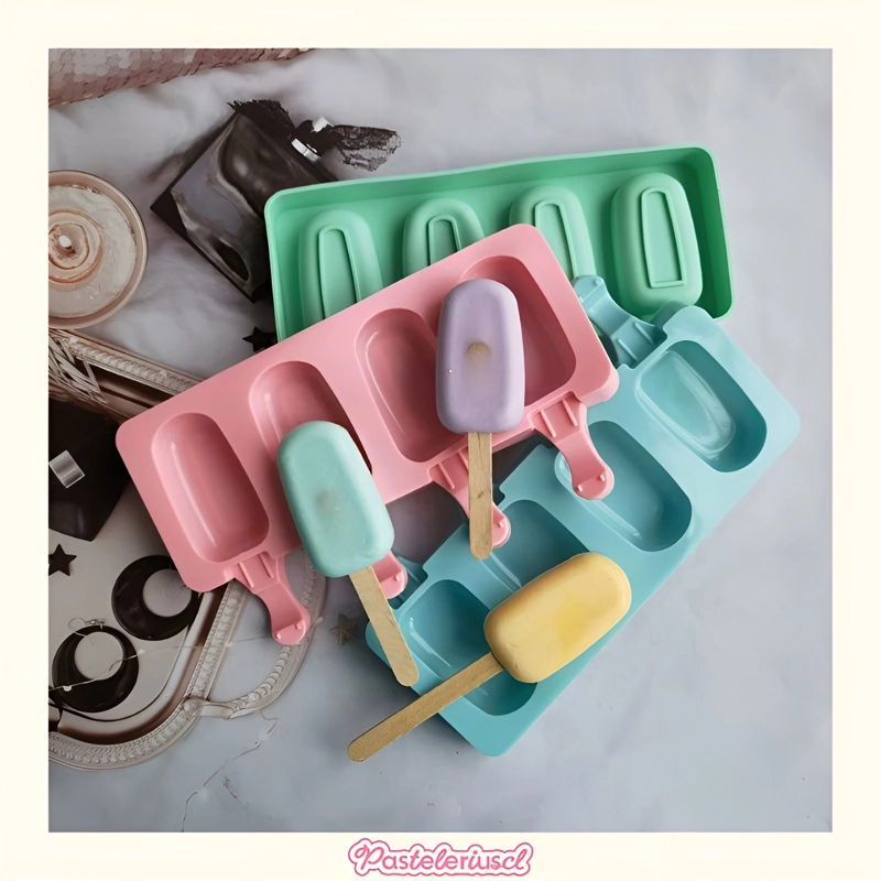 MOLDES DE SILICONA PARA HELADOS MOLDE SILICONA REPOSTERIA HELADO 0417 - 8