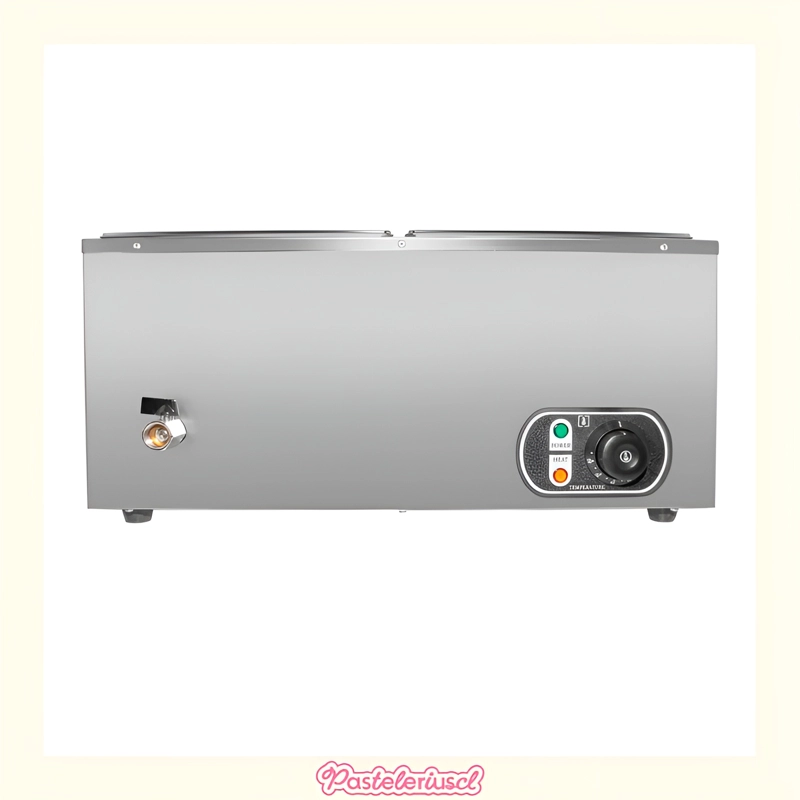 BAÑO MARIA ELE CTRICO DOBLE CALENTADOR COMERCIAL 1500W CALENTADOR DE VAPOR ELE CTRICO - 9