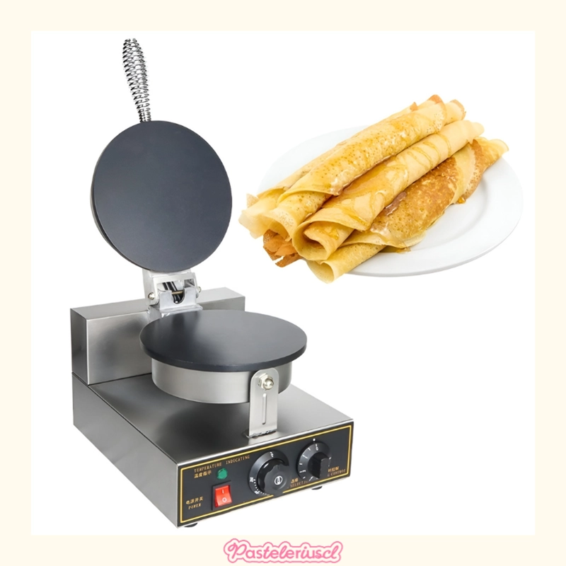 MAQUINA BARQUILLOS WAFLERA INDUSTRIAL WAFLES CONOS 1200W MAQUINA WAFLERA COMERCIAL - 9