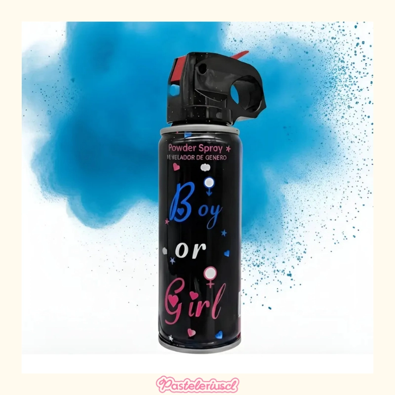 EXTINTOR REVELACION GENERO EXTINTOR HUMO SPRAY COLOR 110GRS - 9