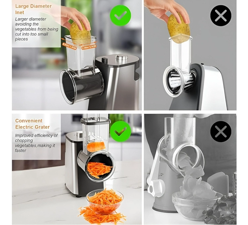 RALLADOR DE QUESO RALLADOR QUESO RALLADOR MULTIUSOS 250W - 2