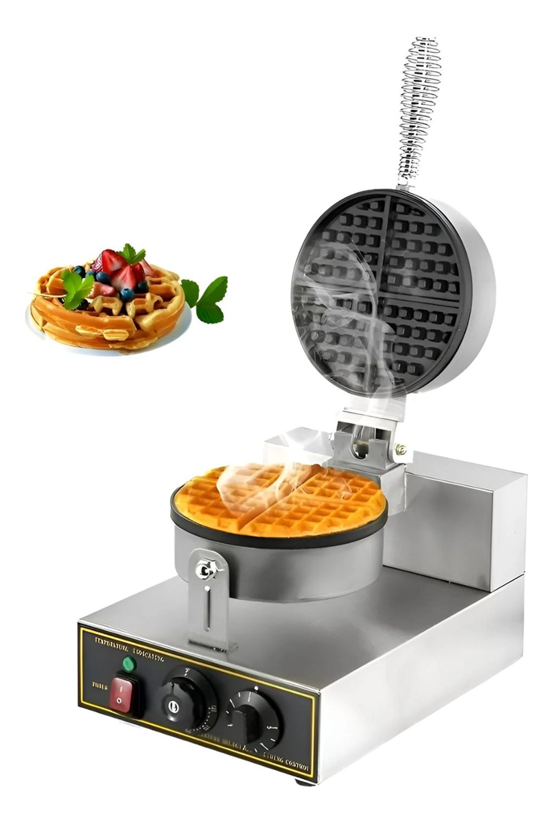WAFFLES MAQUINA PARA WAFFLES WAFLERA GRANDE WUAFLERAS 1200W - 1
