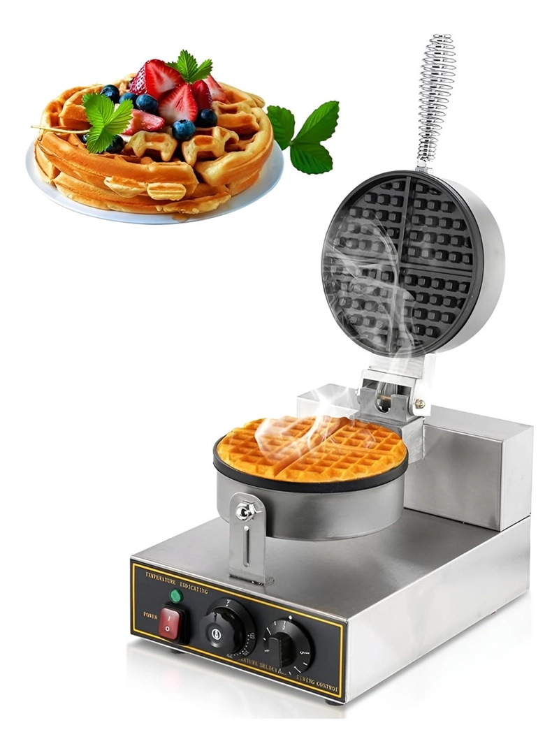 WAFFLES MAQUINA PARA WAFFLES WAFLERA GRANDE WUAFLERAS 1200W - 7