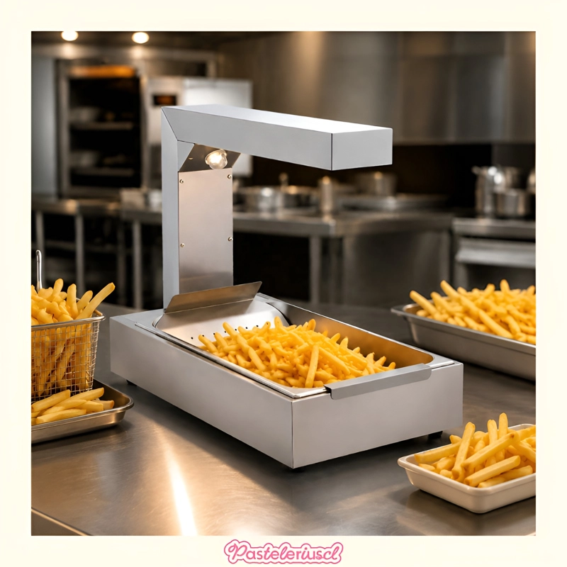 MANTENEDORA DE PAPAS FRITAS CALENTADOR DE LAMPARA DE CALOR DE ALIMENTOS 1000W - 2