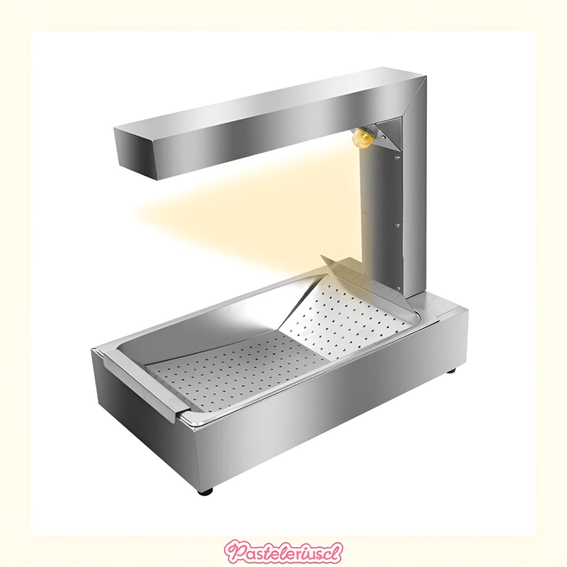 MANTENEDORA DE PAPAS FRITAS CALENTADOR DE LAMPARA DE CALOR DE ALIMENTOS 1000W - 6