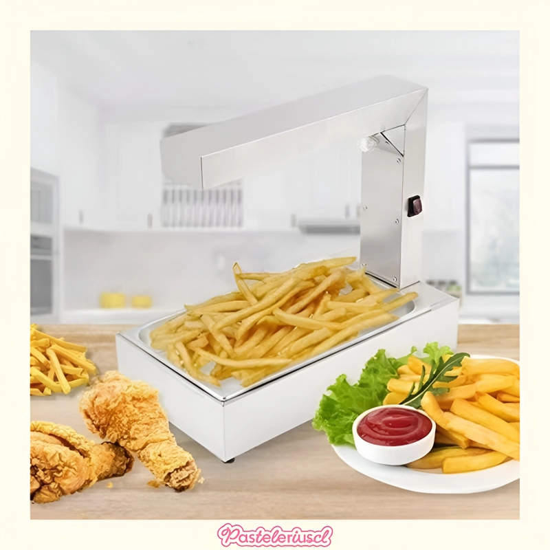 MANTENEDORA DE PAPAS FRITAS CALENTADOR DE LAMPARA DE CALOR DE ALIMENTOS 1000W - 8