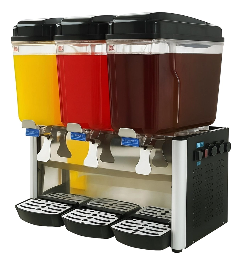 DISPENSADORES DE BEBIDAS FRIAS DISPENSADOR ELECTRICO 3X18L