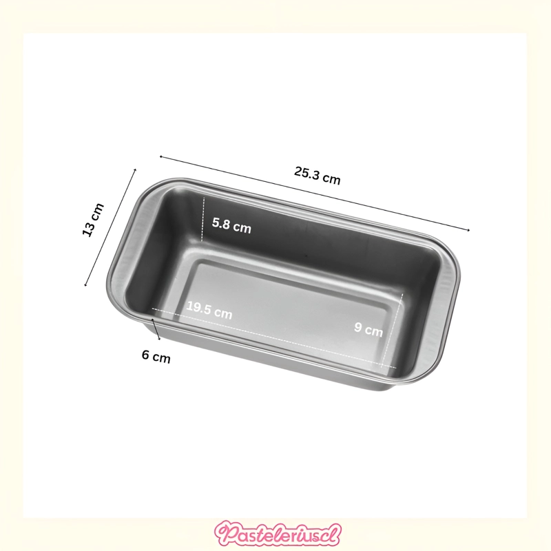 MOLDES PARA PAN MOLDES QUEQUE MOLDE RECTANGULAR COCINA 25CM - 3