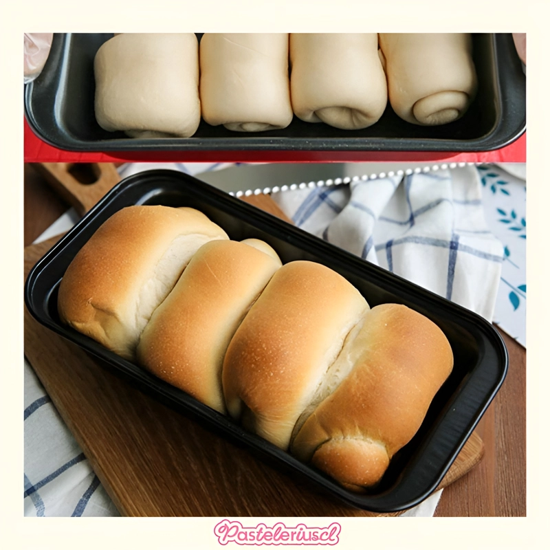 MOLDES PARA PAN MOLDES QUEQUE MOLDE RECTANGULAR COCINA 25CM - 5