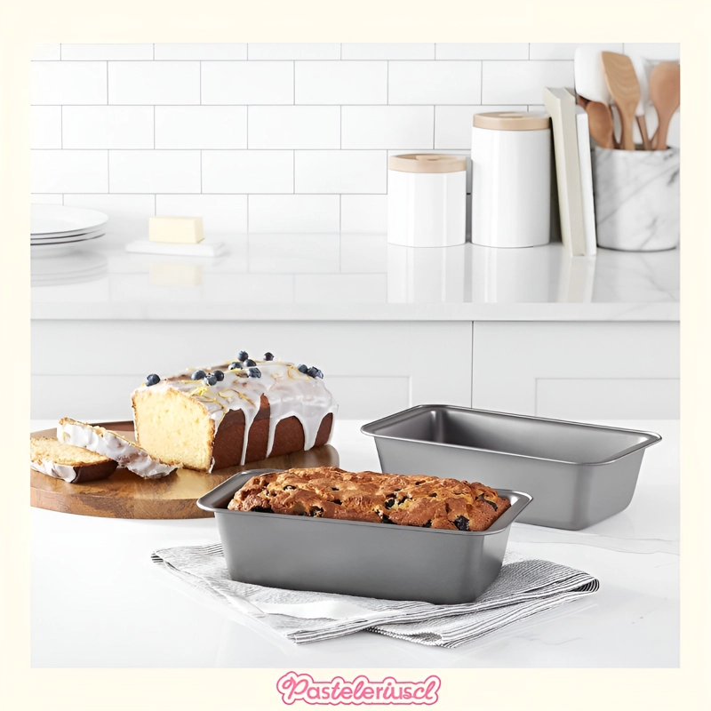 MOLDES PARA PAN MOLDES QUEQUE MOLDE RECTANGULAR COCINA 25CM - 8