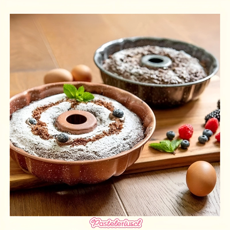 MOLDES QUEQUE MOLDE ROSCA FLANERA SAVARIN REPOSTERIA 24CM - 2