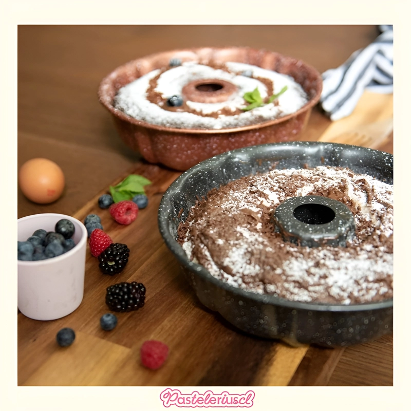 MOLDES QUEQUE MOLDE ROSCA FLANERA SAVARIN REPOSTERIA 24CM - 5