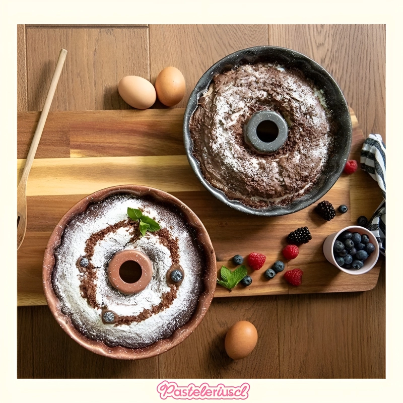 MOLDES QUEQUE MOLDE ROSCA FLANERA SAVARIN REPOSTERIA 24CM - 7