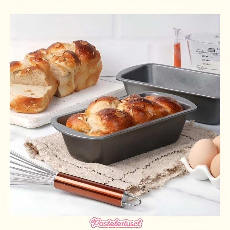 MOLDE RECTANGULAR COCINA MOLDES PARA PAN MOLDES QUEQUE 24CM - 2