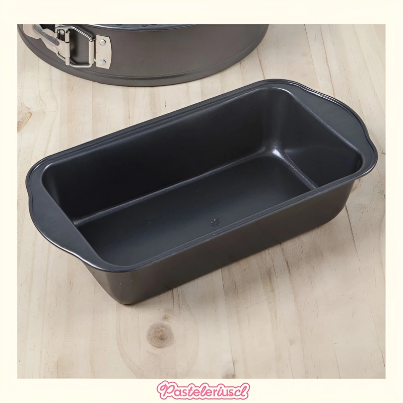 MOLDE RECTANGULAR COCINA MOLDES PARA PAN MOLDES QUEQUE 24CM - 6