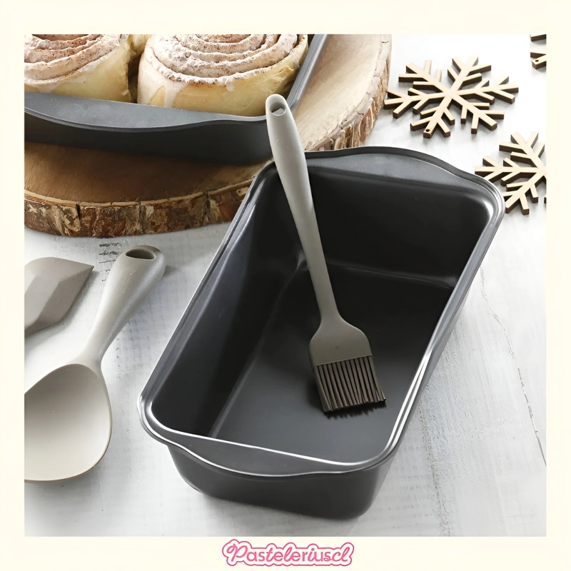MOLDE RECTANGULAR COCINA MOLDES PARA PAN MOLDES QUEQUE 24CM - 8