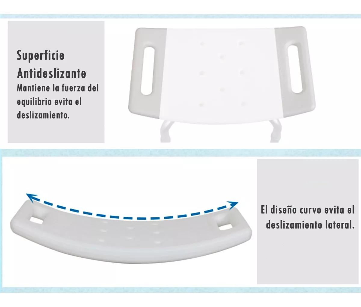 PISO PARA DUCHA CON ALTURA REGULABLE SIN RESPALDO - 7