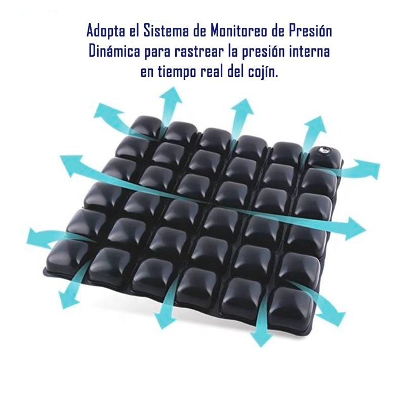 COJIN DE FLOTACION SECA ANTIESCARAS CELDAS DE AIRE CON FUNDA - 7