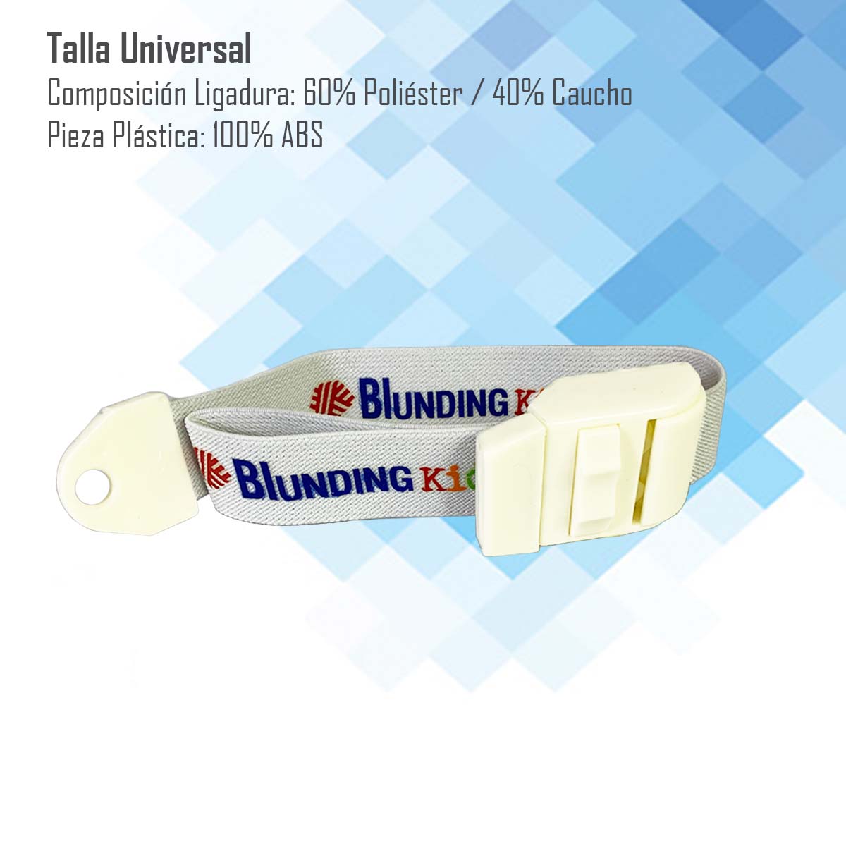 LIGADURA TOMA DE MUESTRAS KID PEDIÁTRICA - BLUNDING - 2