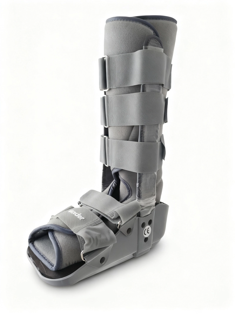 Bota Ortopédica Cam Walker Larga Gris Adulto Oneder Talla  S - 1