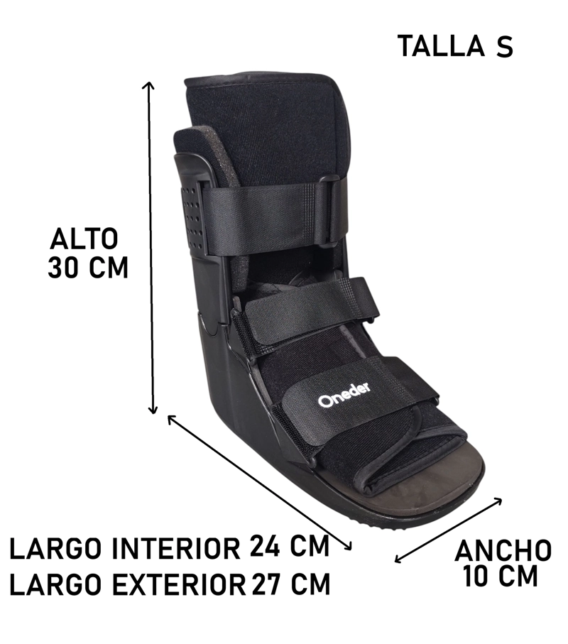 Bota Ortopédica Corta Cam Walker Adultos Premium Oneder TALLA S - 2