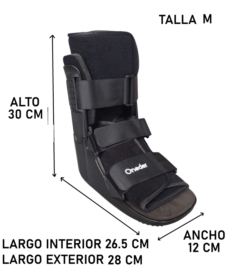 Bota Ortopédica Corta Cam Walker Adultos Premium Oneder TALLA M - 2