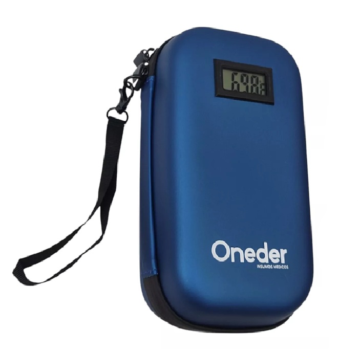 Bolso Estuche De Viaje Cooler Porta Insulina Diabéticos Oneder Azul - 3