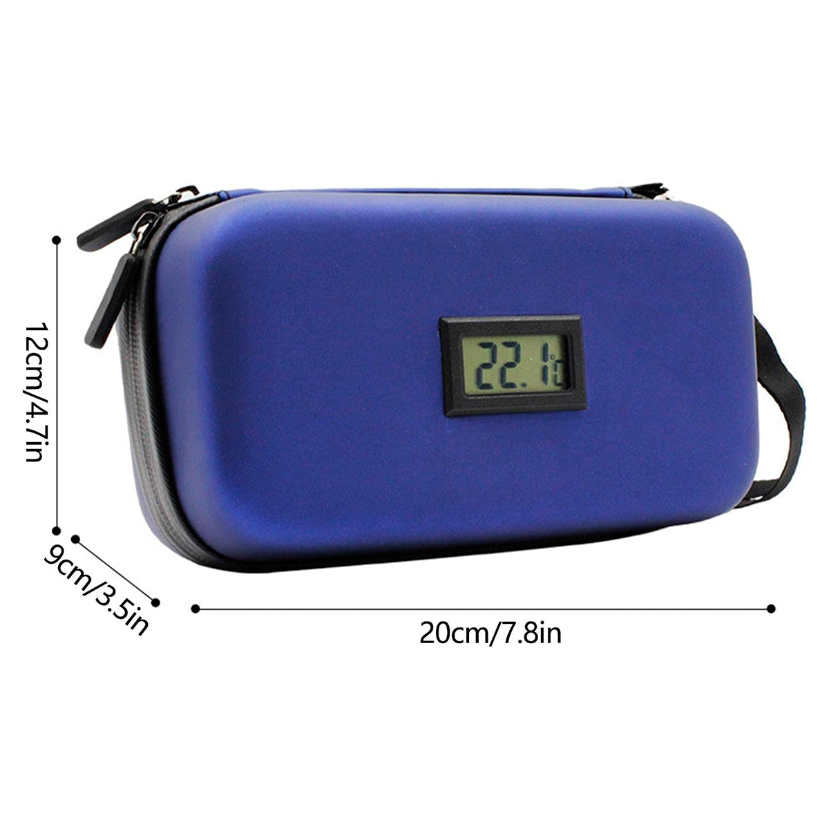 Bolso Estuche De Viaje Cooler Porta Insulina Diabéticos Oneder Azul - 6