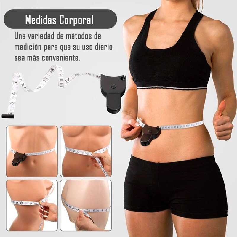 CINTA O HUINCHA PARA MEDIR PERIMETRO CORPORAL RETRACTIL - 3