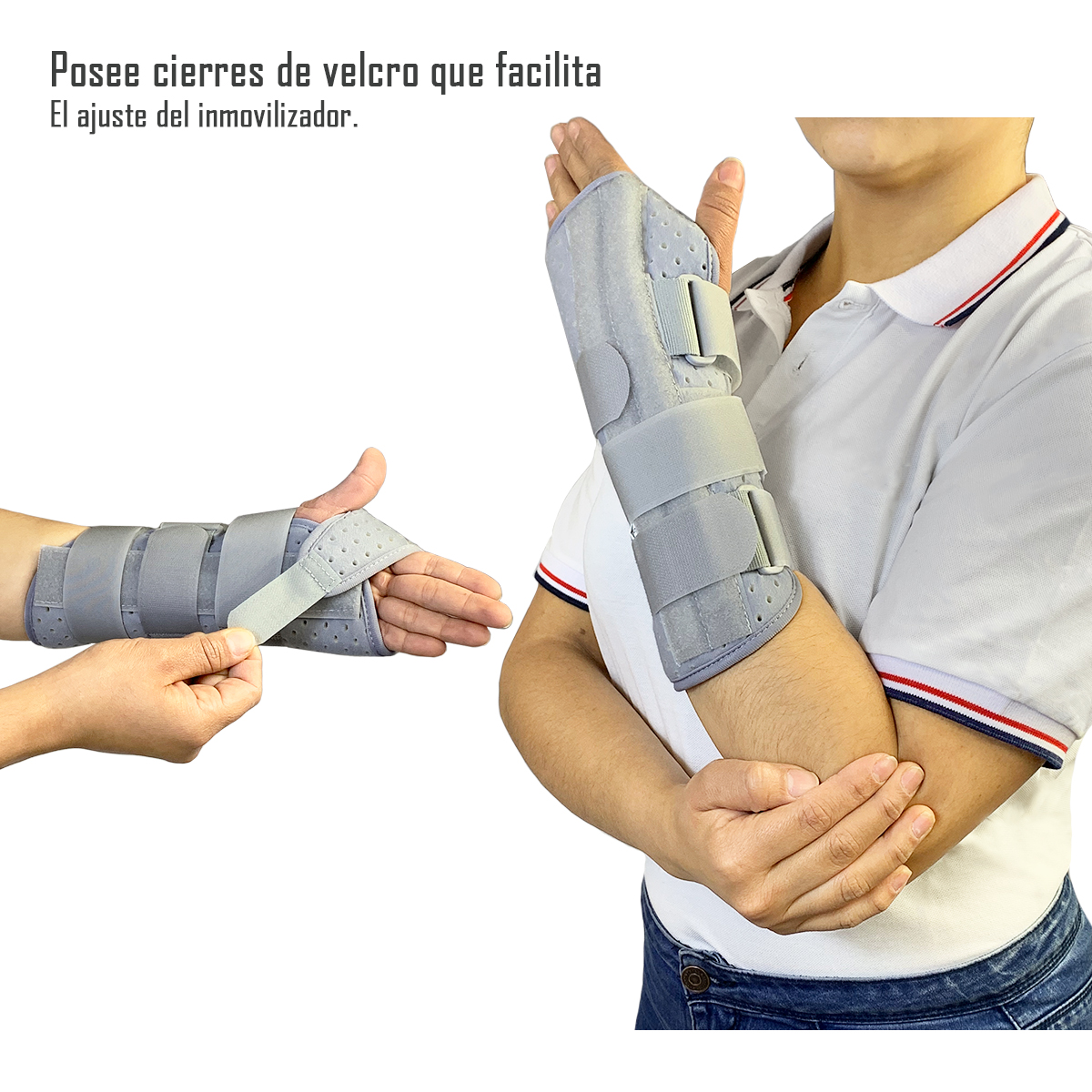 ORTESIS INMOVILIZADORA DE MUÑECA PALMAR DORSAL CON FERULA TALLA S IZQUIERDA - 3