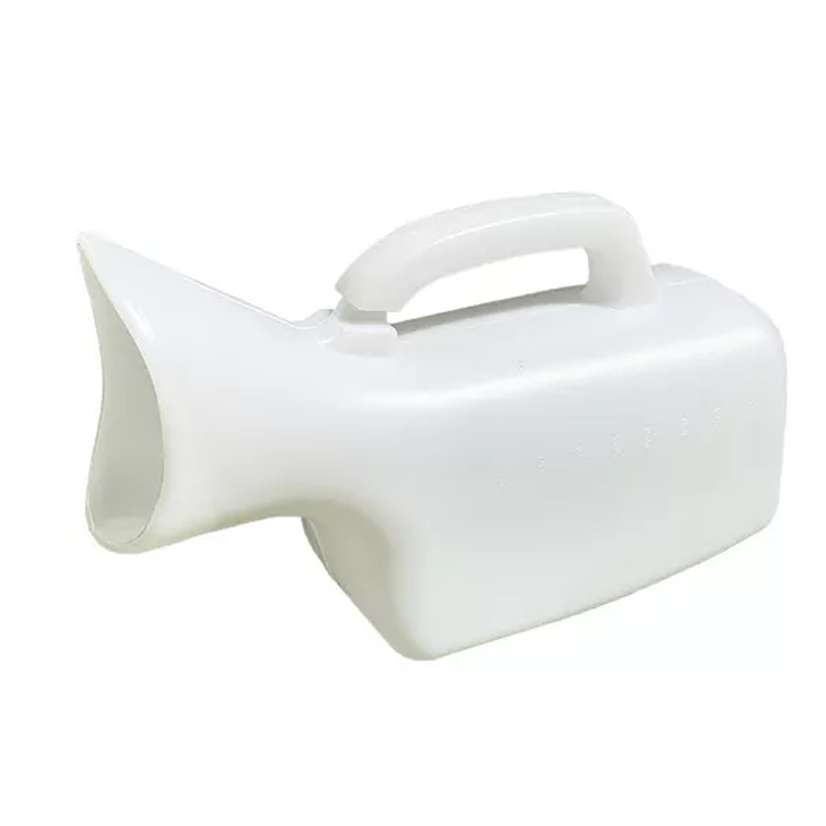 PATO URINARIO FEMENINO CUELLO CORTO PORTATIL 1 LT PLASTICO - 1