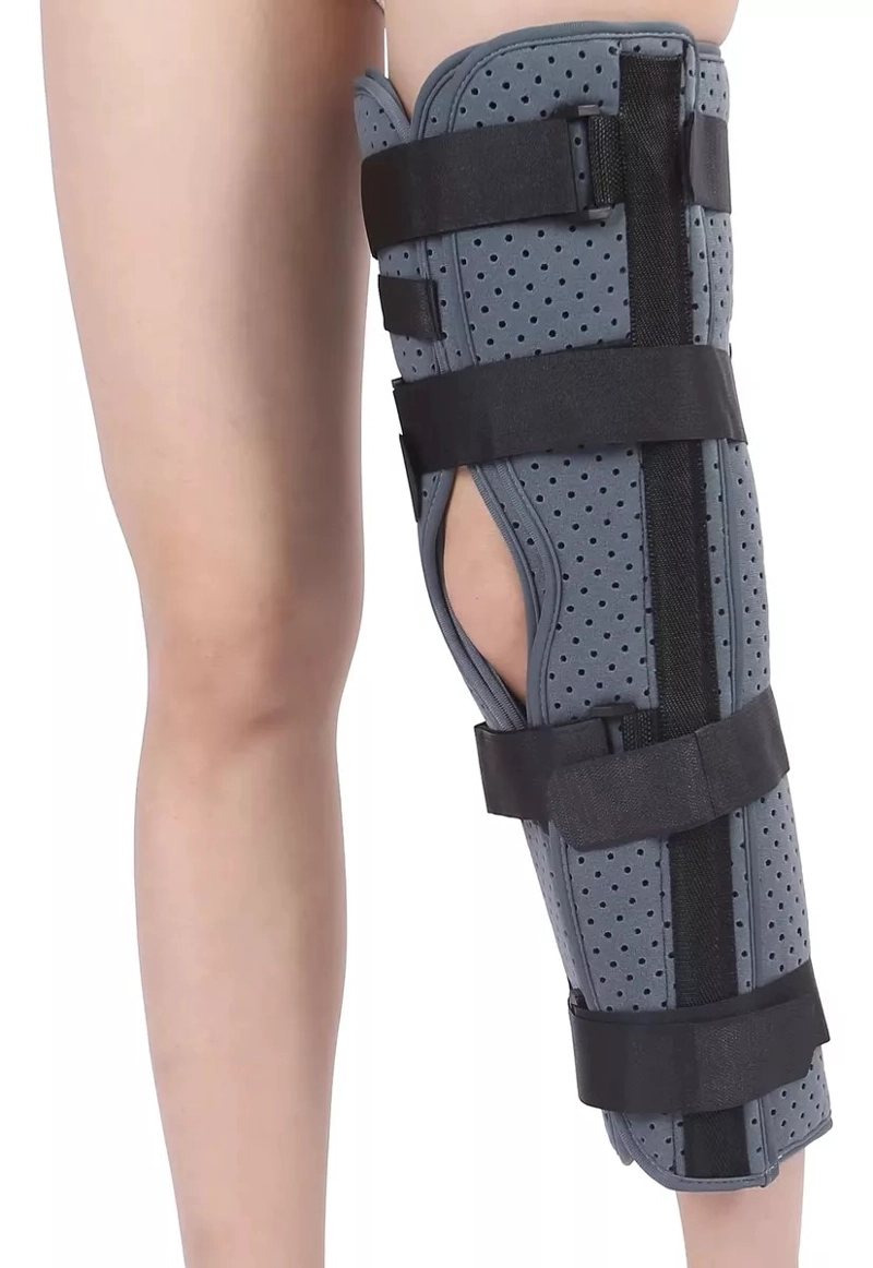 INMOVILIZADOR RODILLA LARGO CON VELCRO AJUSTABLE ONEDER - 1