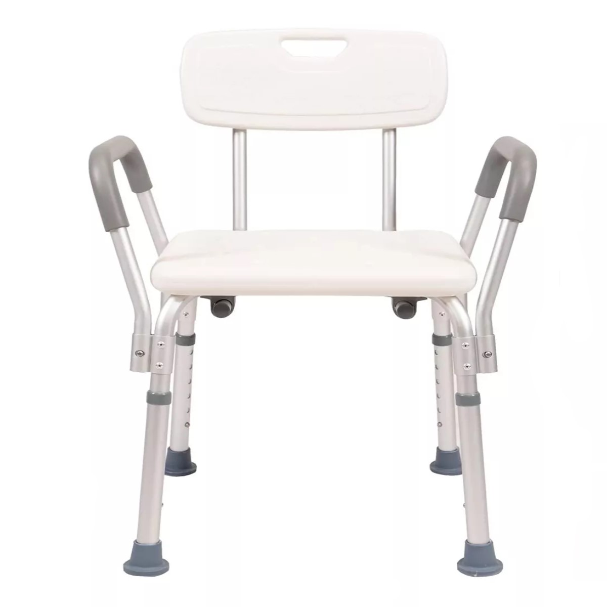 SILLA DE DUCHA PARA BAÑO CON APOYABRAZOS Y RESPALDO PORTATIL 403C - 1