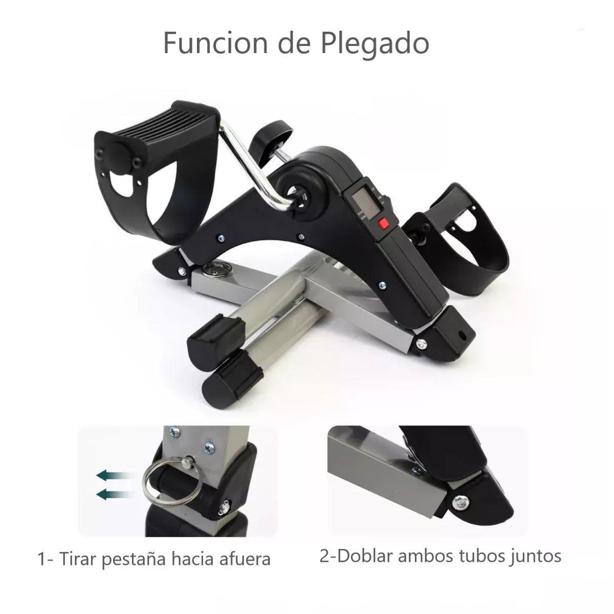 PEDALERA DE EJERCICIO 903 PANTALLA LCD EJERCITADOR PLEGABLE - 3