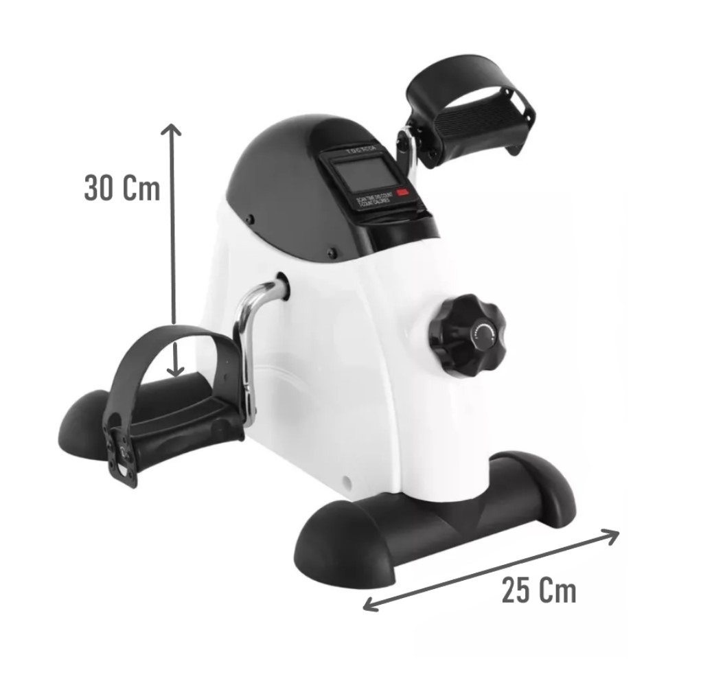 PEDALERA MINI BICICLETA ESTÁTICA CON PANTALLA LED PORTATIL 904 - 5