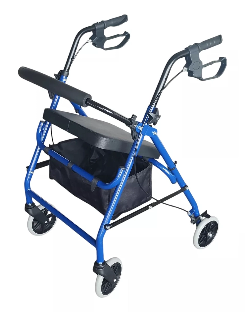 ANDADOR 3004B-1 ORTOPEDIA BURRITO CON ASIENTO Y BOLSO 4 RUEDAS - 5