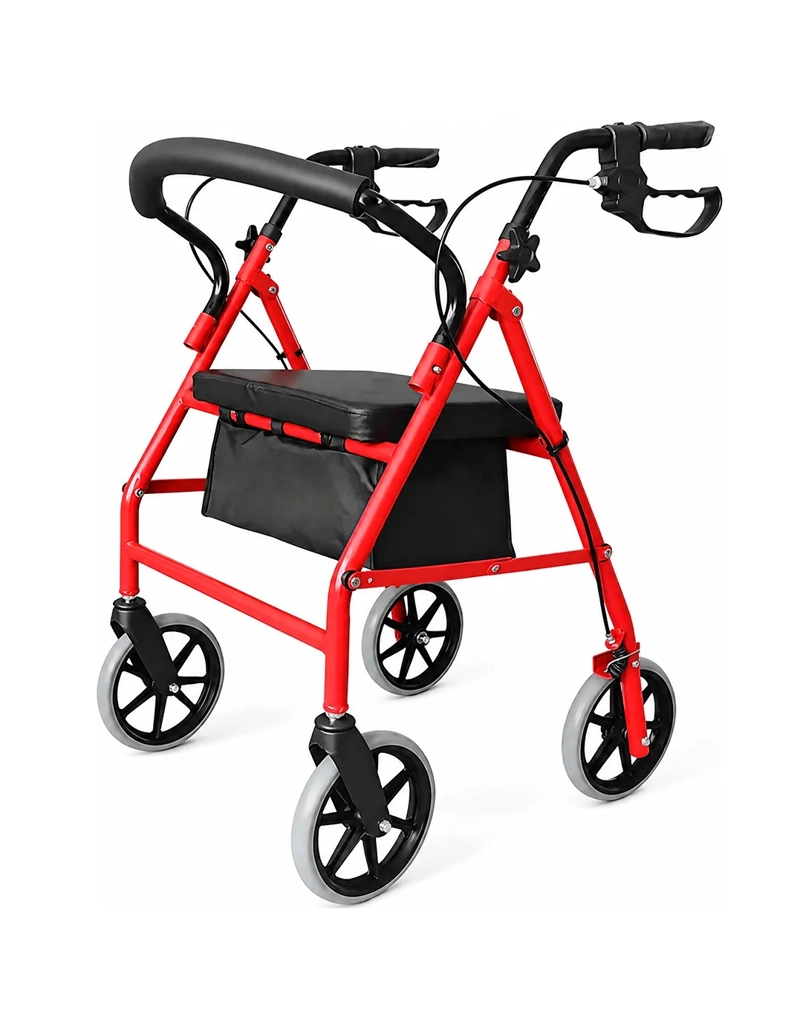 ANDADOR 3004D BURRITO 4 RUEDAS PLEGABLE CON ASIENTO Y BOLSO - 1