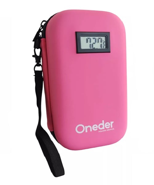 Bolso Estuche De Viaje Cooler Porta Insulina Diabéticos Oneder Rosado - 1