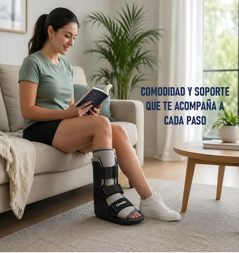 BOTA INMOVILIZADORA CORTA ORTOPEDICA PREMIUM LIVIANA TALLA S - 7