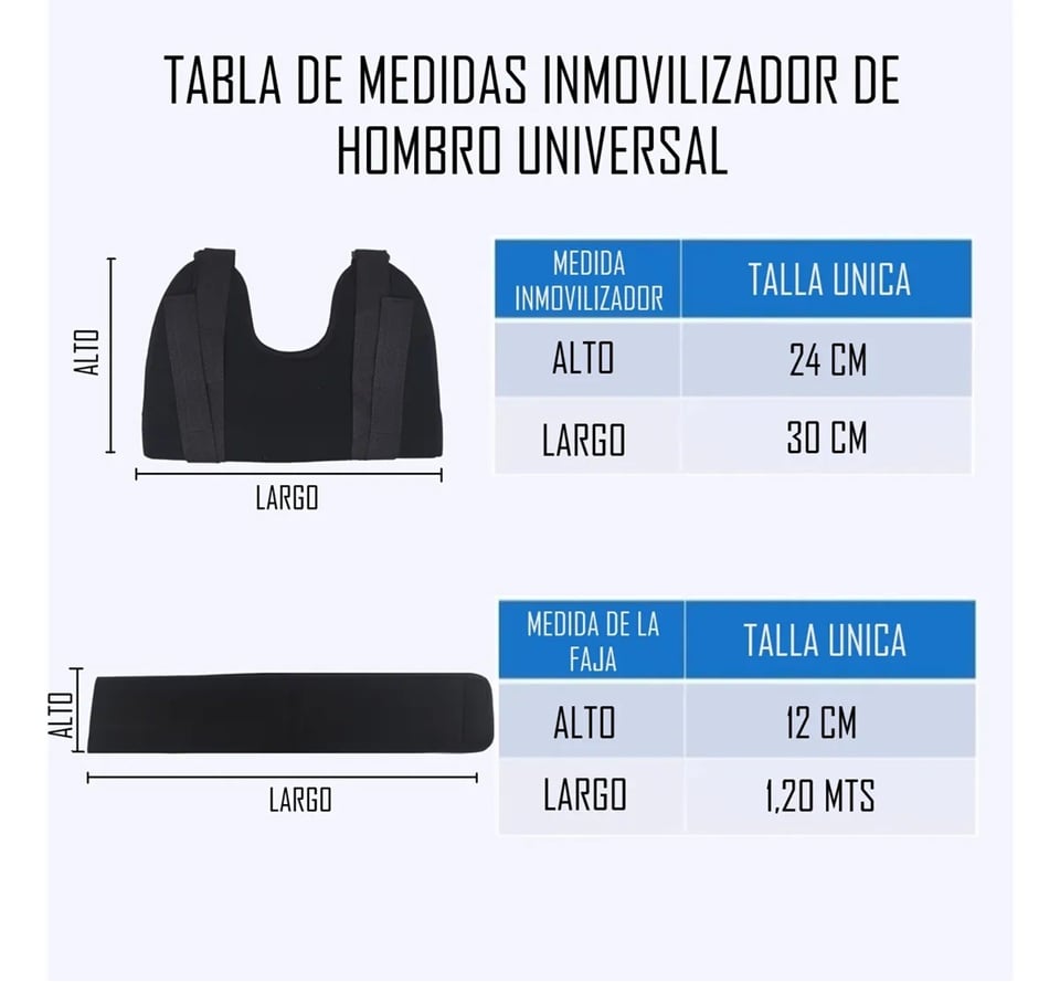 CABESTRILLO INMOVILIZADOR DE HOMBRO AJUSTABLE - 4